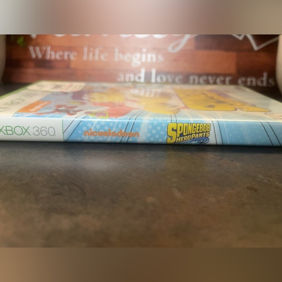 Spongebob Heropants Microsoft Xbox 360 Video Game W/ Manual Very Good Condition - Picture 5 of 5